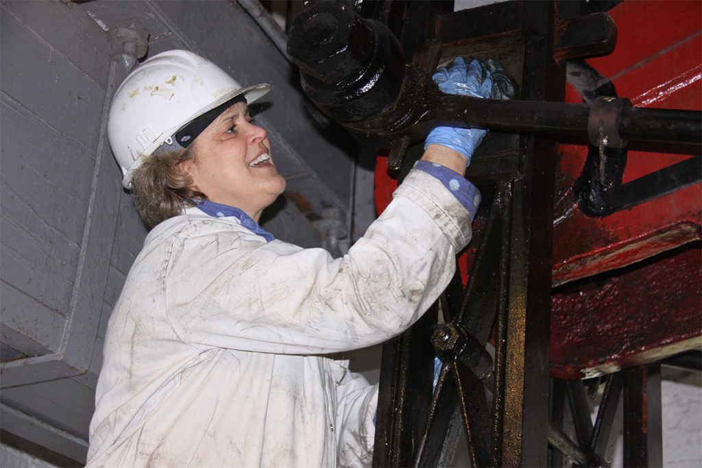Greasing the engine