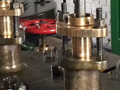 Close up of cylinders